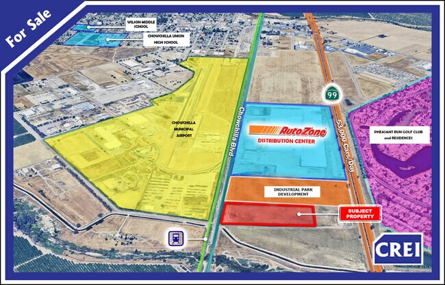 Plus de détails pour Chowchilla Blvd, Chowchilla, CA - Terrain à vendre