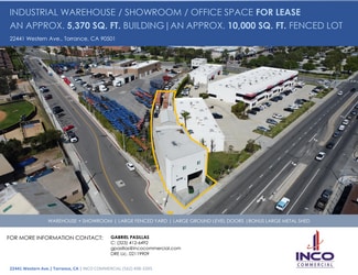 More details for 22441 Western Ave, Torrance, CA - Industrial for Lease