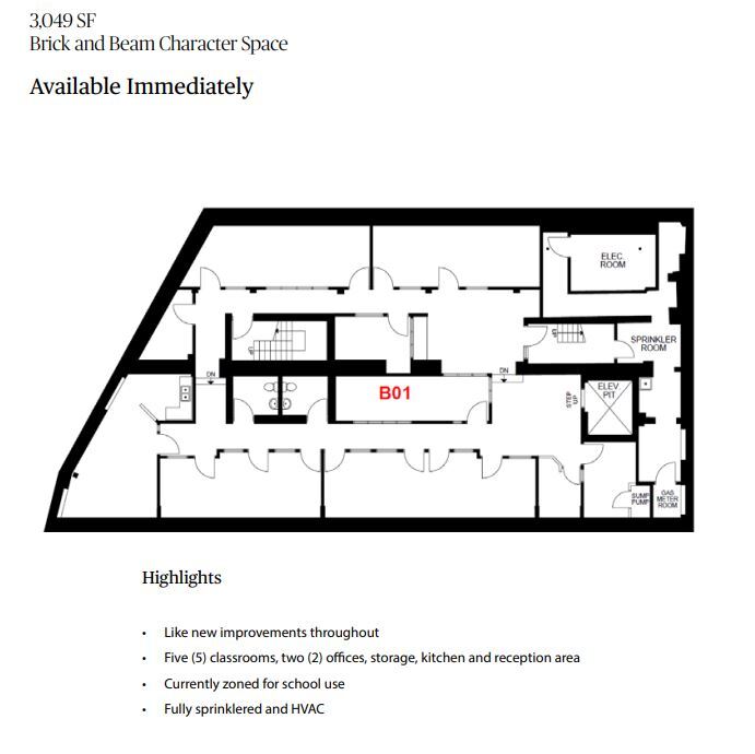 342 Water St, Vancouver, BC for lease Floor Plan- Image 1 of 1