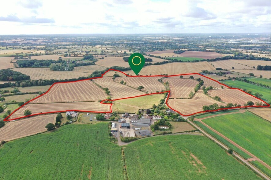 Land Forming Part of New House Farm, Hurley, Atherstone à vendre - Aérien - Image 3 de 11