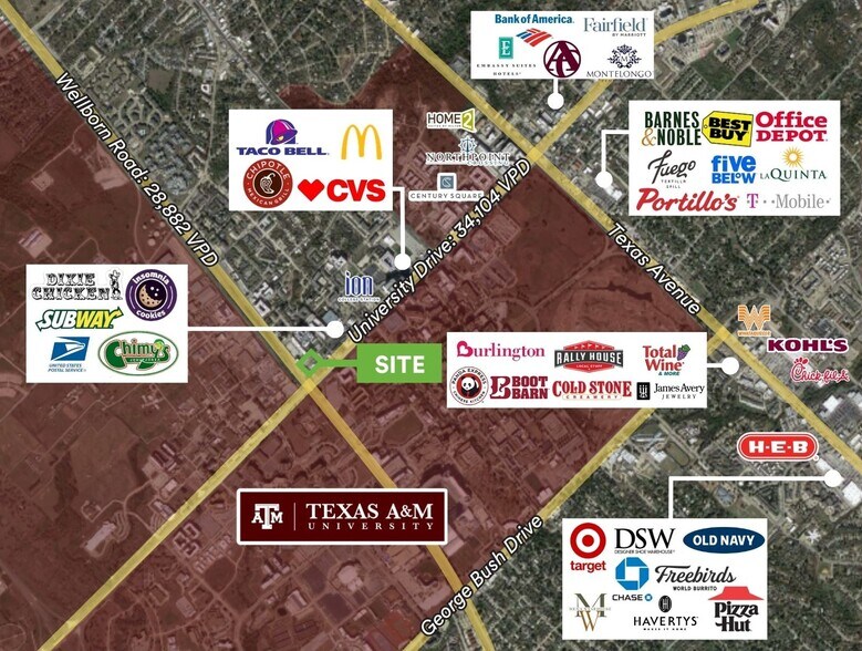 203 1st St, College Station, TX à louer - Photo du bâtiment - Image 2 de 7