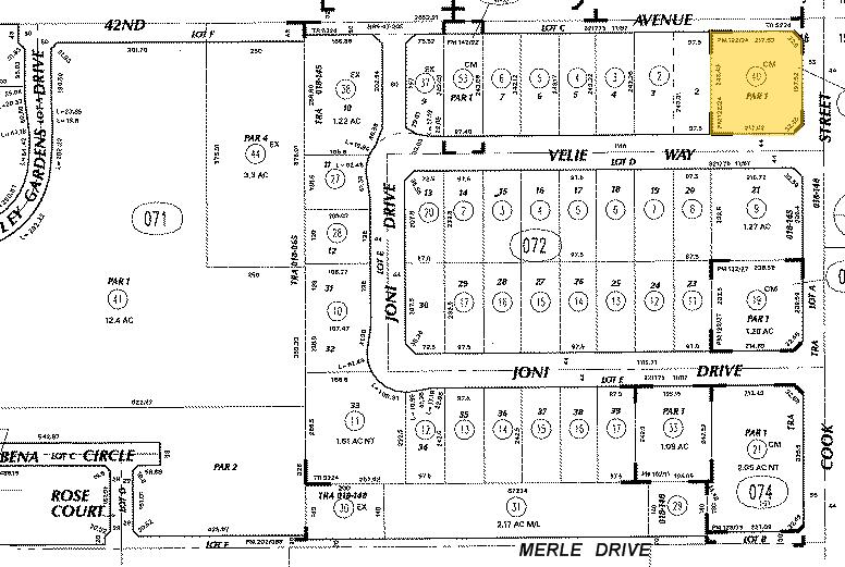 42005 Cook St, Palm Desert, CA à louer - Plan cadastral - Image 2 de 4