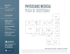 3815 E Bell Rd, Phoenix, AZ for lease Site Plan- Image 1 of 1