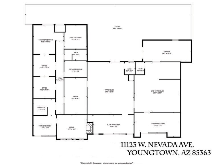11123-11127 W Nevada Ave, Youngtown, AZ à vendre - Photo du bâtiment - Image 2 de 34