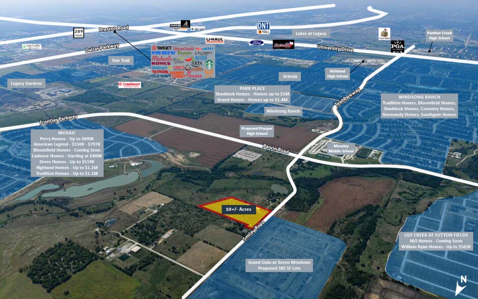 3602 Smiley Rd, Prosper, TX à vendre - Photo du bâtiment - Image 3 de 3