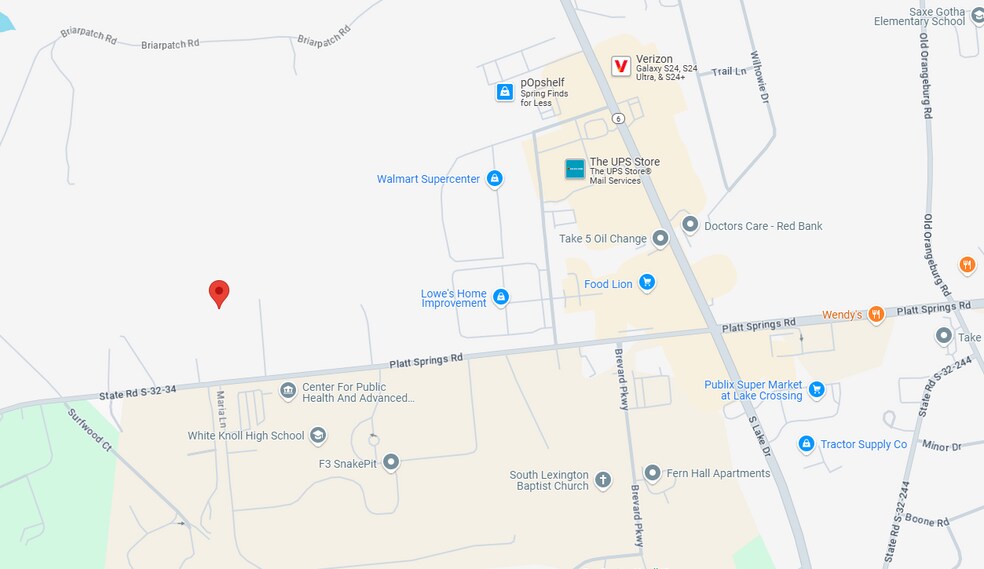 5714 Platt Springs Rd, Lexington, SC à vendre - Photo du bâtiment - Image 2 de 4