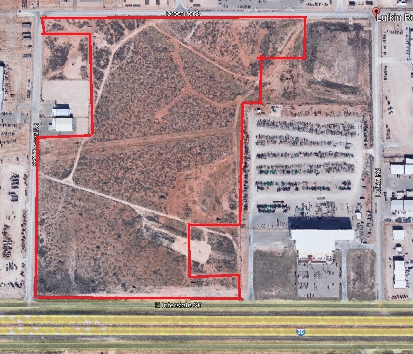 Leeco Industrial, Odessa, TX for sale Aerial- Image 1 of 2