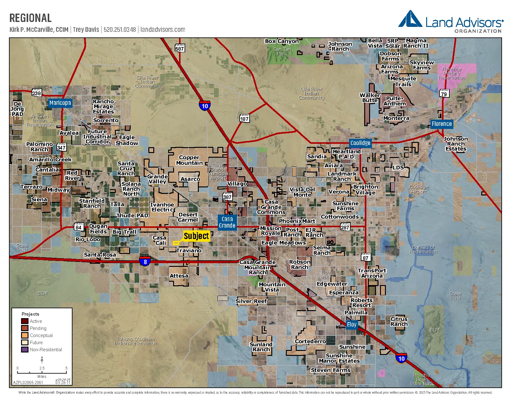 Corrales Rd & Peters Road rd, Casa Grande, AZ for sale Primary Photo- Image 1 of 2