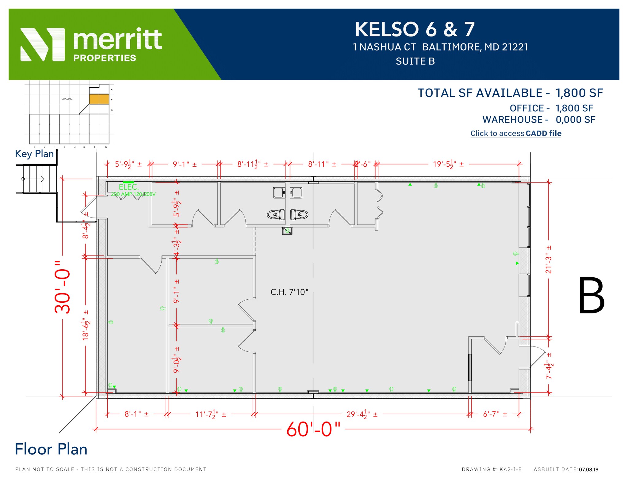 8841-8867 Kelso Dr, Essex, MD for lease Floor Plan- Image 1 of 1