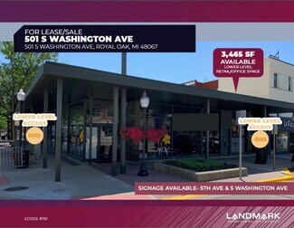 More details for 501 S Washington Ave, Royal Oak, MI - Retail for Sale