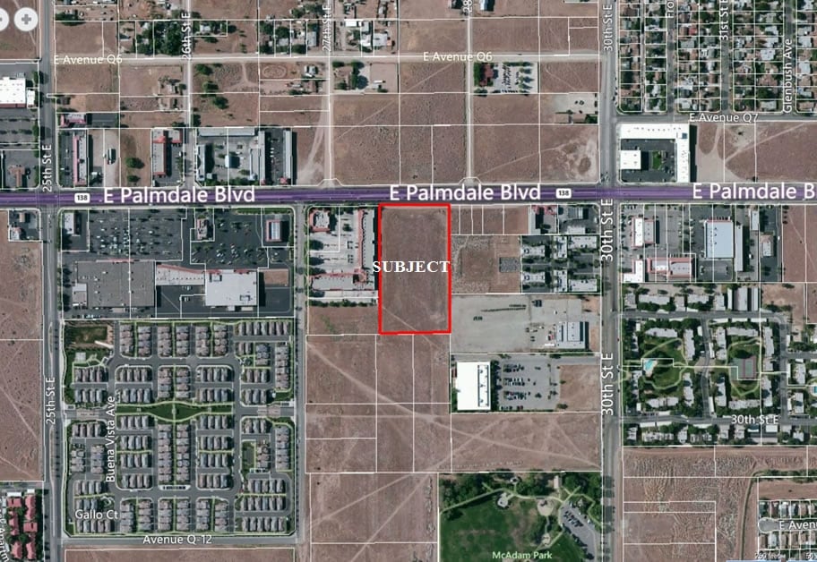 Palmdale & 27th Blvd, Palmdale, CA for sale Primary Photo- Image 1 of 3