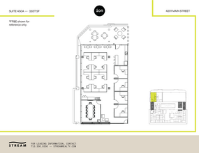 4201 Main St, Houston, TX for lease Floor Plan- Image 1 of 2