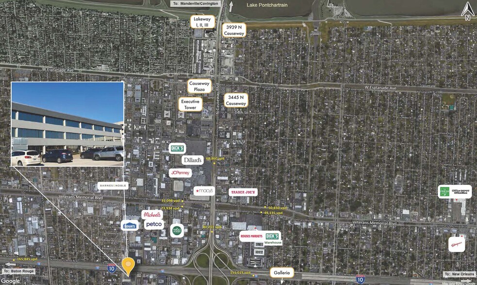 3636 S I-10 Service Rd W, Metairie, LA à louer - Photo du bâtiment - Image 2 de 2