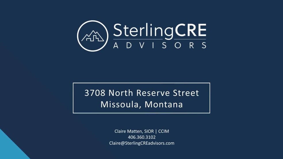 3708 N Reserve St, Missoula, MT à vendre - Vidéo sur l’inscription commerciale - Image 2 de 20