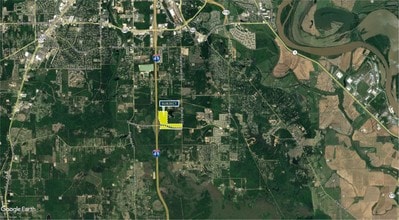 Southern Loop, Shreveport, LA - AÉRIEN  Vue de la carte