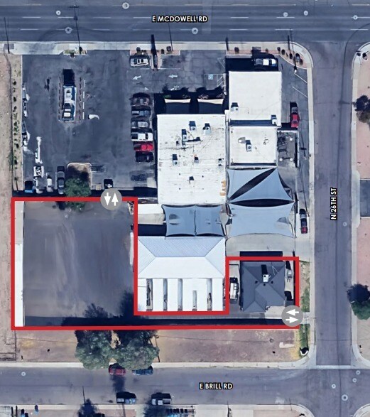 2531 E McDowell Rd, Phoenix, AZ à louer - Photo du bâtiment - Image 3 de 4
