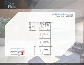 925 Highland Pointe Dr, Roseville, CA for lease Floor Plan- Image 1 of 1