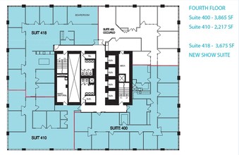 715 5 Av SW, Calgary, AB à louer Plan d  tage- Image 1 de 1