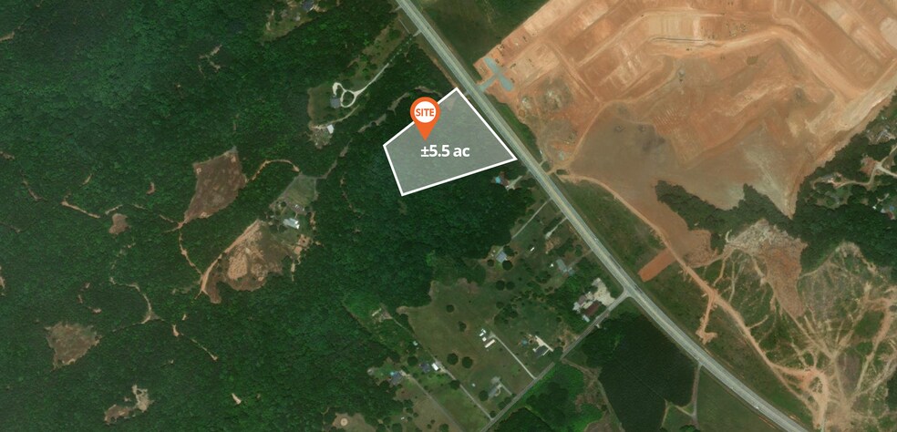 6440 Highway 101, Woodruff, SC à vendre - Aérien - Image 1 de 16