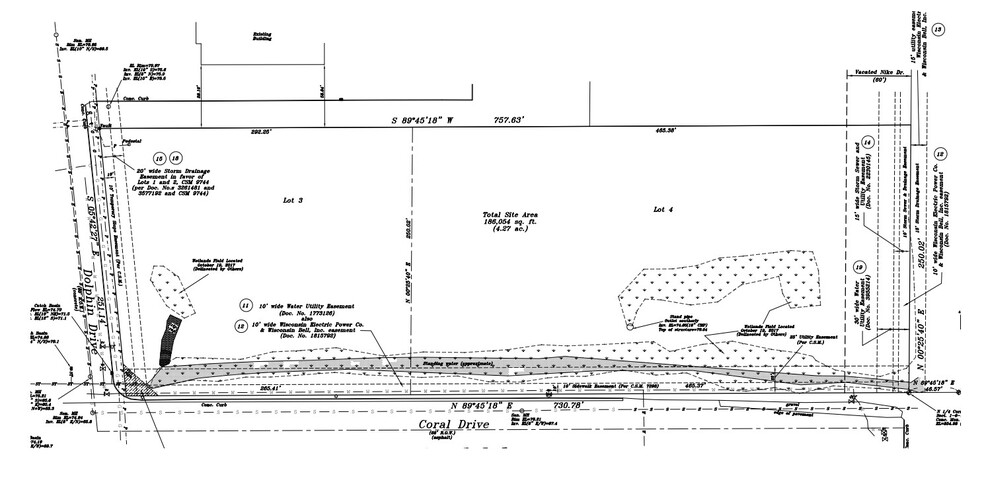 Dolphin Dr, Waukesha, WI à vendre - Plan cadastral - Image 3 de 3