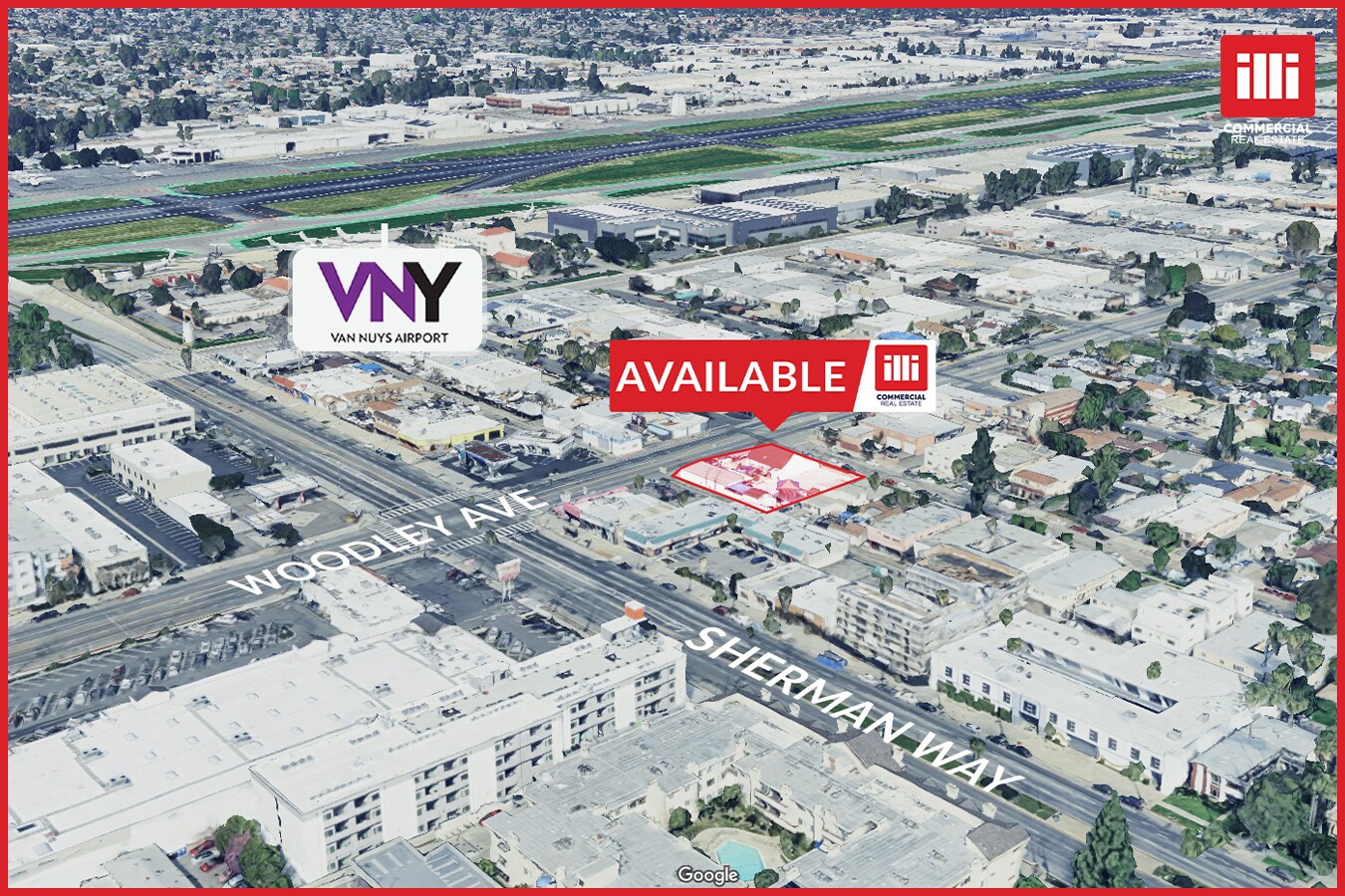 7224 Woodley Ave, Van Nuys, CA for sale Aerial- Image 1 of 6
