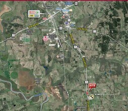 Hwy 6 & FM 2988, Navasota, TX - AÉRIEN  Vue de la carte