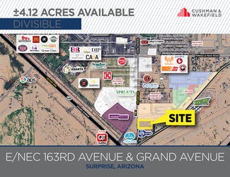 More details for E/NEC 163rd Ave & Grand ave, Surprise, AZ - Land for Sale