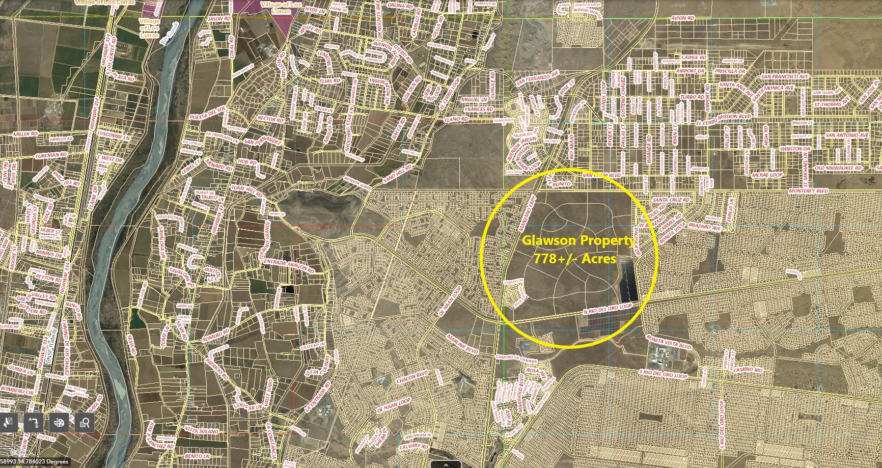 Manzano, Los Lunas, NM à vendre Aérien- Image 1 de 3