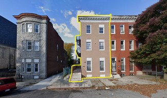 Plus de détails pour 1112 N Eden St, Baltimore, MD - Multi-résidentiel à vendre