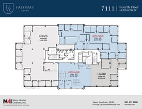 7108-7121 Fairway Dr, Palm Beach Gardens, FL for lease Floor Plan- Image 2 of 10