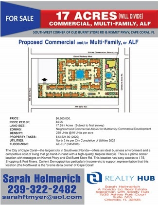 More details for 3926 Kismet Pky, Cape Coral, FL - Land for Sale