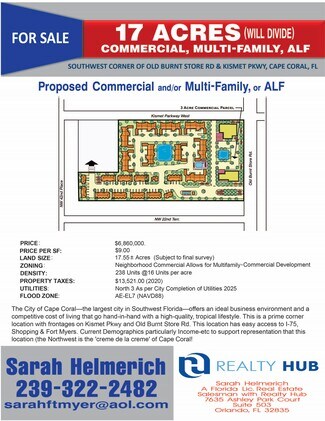 Plus de détails pour 3926 Kismet Pky, Cape Coral, FL - Terrain à vendre