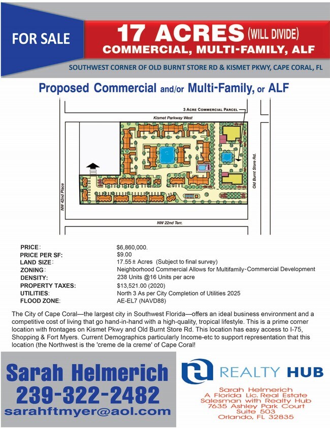 More details for 3926 Kismet Pky, Cape Coral, FL - Land for Sale