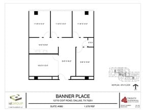 12770 Coit Rd, Dallas, TX à louer Plan de site- Image 2 de 2