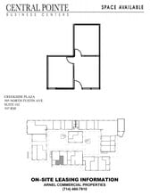 505 N Tustin Ave, Santa Ana, CA à louer Plan d’étage- Image 1 de 1