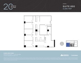 20 N Clark St, Chicago, IL for lease Floor Plan- Image 1 of 1