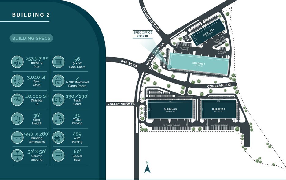 1503 Valley View Ln, Irving, TX à louer - Photo principale - Image 1 de 8