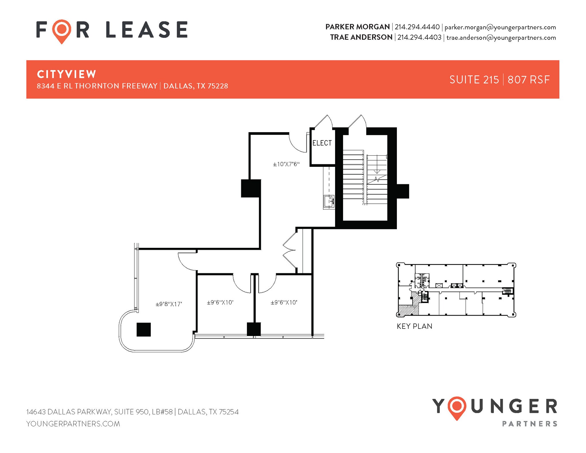 8344 E RL Thornton Fwy, Dallas, TX à louer Plan d’étage- Image 1 de 1