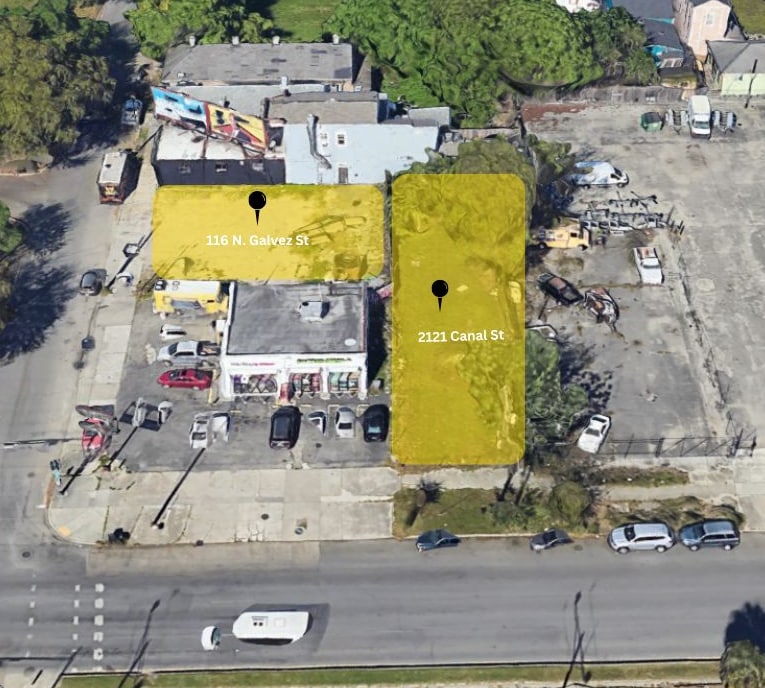 2121 Canal Street & 116 N Galvez Street, New Orleans, LA for lease Primary Photo- Image 1 of 2