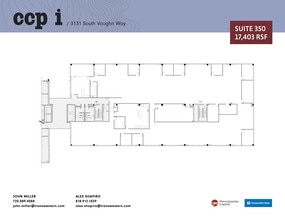 3131 S Vaughn Way, Aurora, CO à louer Plan d’étage type- Image 2 de 2