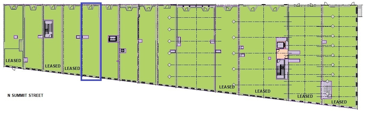 100 N Summit St, Toledo, OH for lease Building Photo- Image 1 of 1