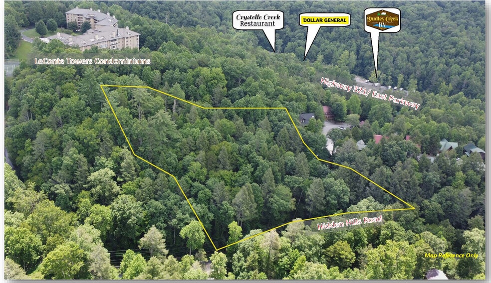 1702 Hidden Hills Rd, Gatlinburg, TN à vendre - Photo du bâtiment - Image 2 de 7