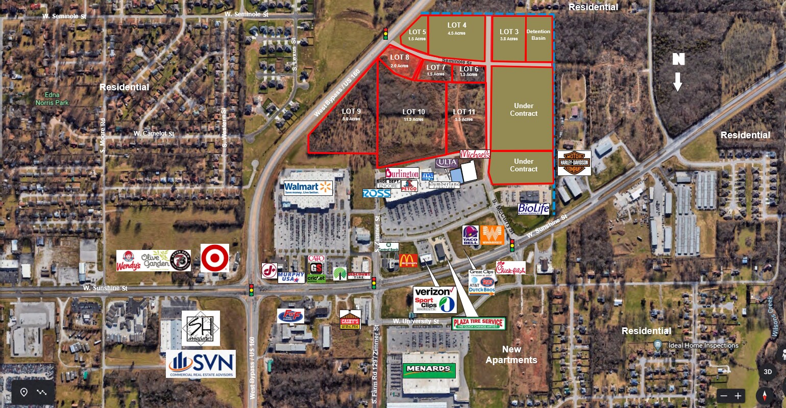 3600 W Sunshine St, Springfield, MO for sale Primary Photo- Image 1 of 3