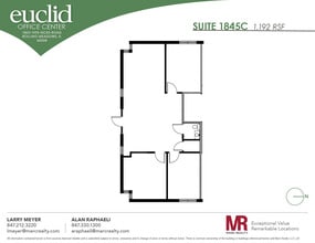 1803 Hicks Rd, Rolling Meadows, IL for lease Floor Plan- Image 1 of 6