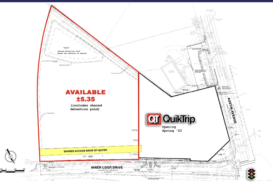 Austin, Georgetown, TX à vendre - Plan de site - Image 2 de 3