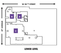 554-568 Eighth Ave, New York, NY à vendre Plan d’étage- Image 1 de 1