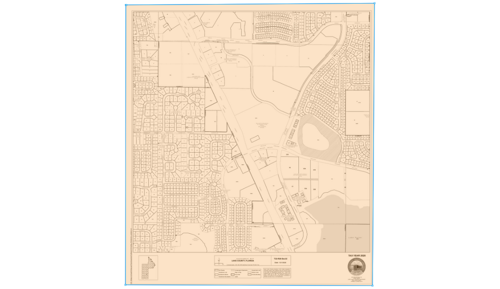 Johns Lake Rd, Clermont, FL à louer - Plan cadastral - Image 2 de 2