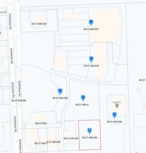 Shashabaw Rd, Independence Township, MI for lease - Plat Map - Image 3 of 3