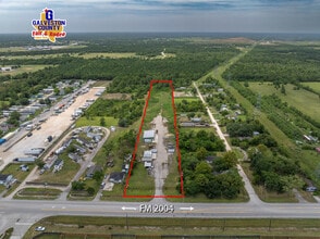 5320 FM 2004 Rd, Hitchcock, TX for lease Aerial- Image 2 of 16