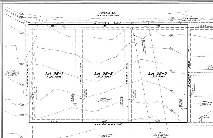 1177 Paradise Way, Navasota, TX à vendre - Plan cadastral - Image 2 de 2